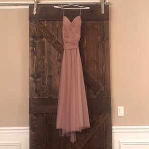 Watters & Watters Open Back Long Dress